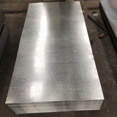 品質  3mm JIS Hot Dipped Galvanized Steel Sheets DX52D Z100 Plate Sliver Color Flat Smooth 工場