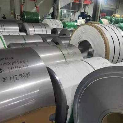 410 ステンレス鋼のコイル 中国工場 2B 表面 2mm 3mm 厚さ 1500mm 幅 冷たいSSコイル ストライプ