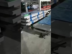 ステンレス鋼板の加工状況